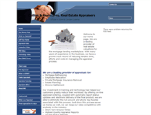 Tablet Screenshot of collins-appraisals.com